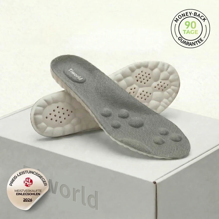 Relief insoles for heel pain & plantar fasciitis