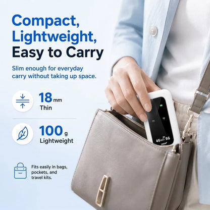 📶 2026 YAGOO Pocket WiFi — Fast, Portable Internet for Travel, Work & Home Backup