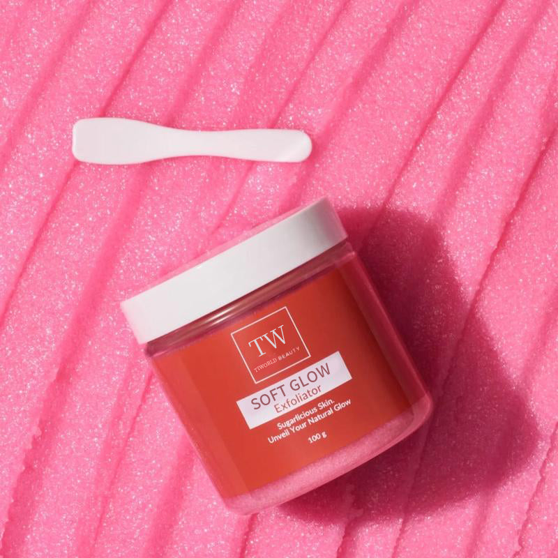TIWORLD™ Natural soft glow exfoliating scrub to bid farewell to dullness and roughness. One-click skin smoothing.
