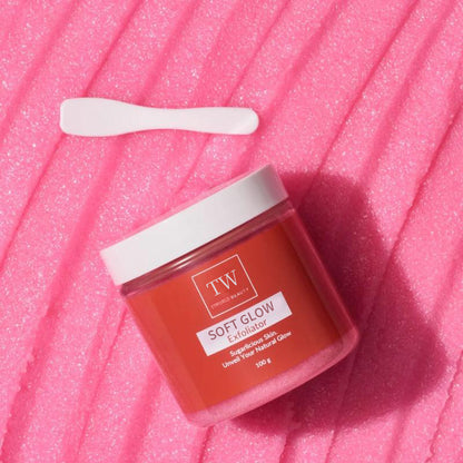 TIWORLD™ Natural soft glow exfoliating scrub to bid farewell to dullness and roughness. One-click skin smoothing.