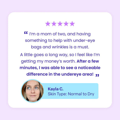 💜Instant Lift Eye Gel - For Puffiness & Bags, Wrinkles, Fine Lines and Dark Circles, Anti Aging Skin Care for Men & Women.