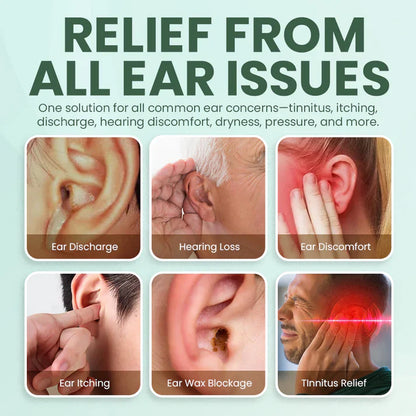 SEAGRIL™ Ear Care Drops- Tinnitus Relief – Gentle Cleansing & Soothing Relief for Healthy Ears -Plant-Based Formula|FDA-Registered(🌎free worldwide shipping)