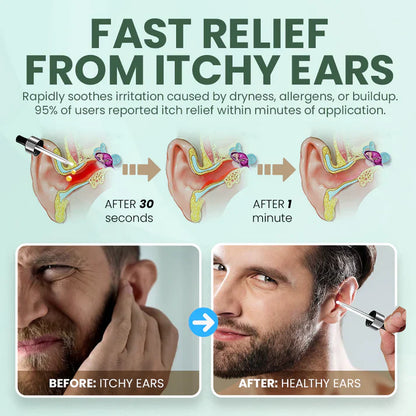 SEAGRIL™ Ear Care Drops- Tinnitus Relief – Gentle Cleansing & Soothing Relief for Healthy Ears -Plant-Based Formula|FDA-Registered(🌎free worldwide shipping)