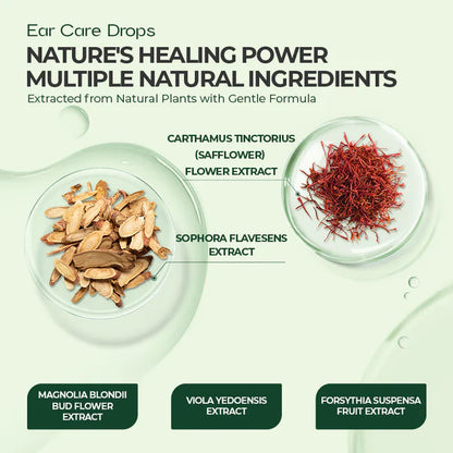 SEAGRIL™ Ear Care Drops- Tinnitus Relief – Gentle Cleansing & Soothing Relief for Healthy Ears -Plant-Based Formula|FDA-Registered(🌎free worldwide shipping)