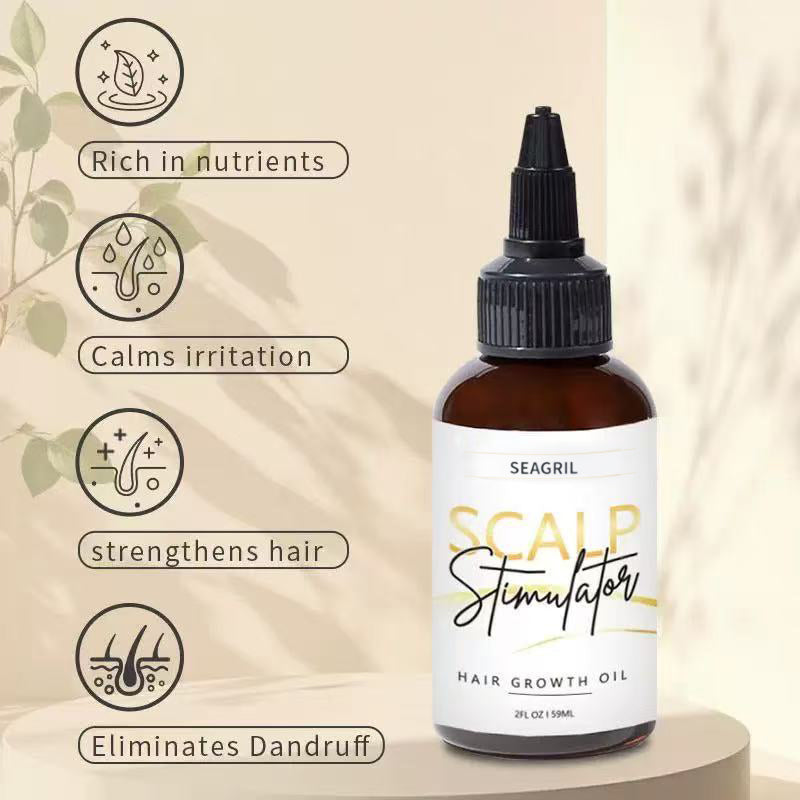 SEAGRIL Scalp Stimulator | Hair Growth Oil