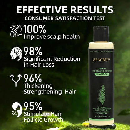 🌱SEAGRIL® Hair growth shampoo , Unlock the Secret to Thicker, Healthier-Looking Hair
