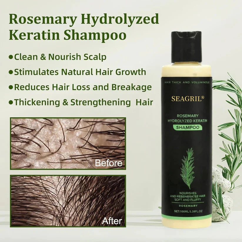 🌱SEAGRIL® Hair growth shampoo , Unlock the Secret to Thicker, Healthier-Looking Hair