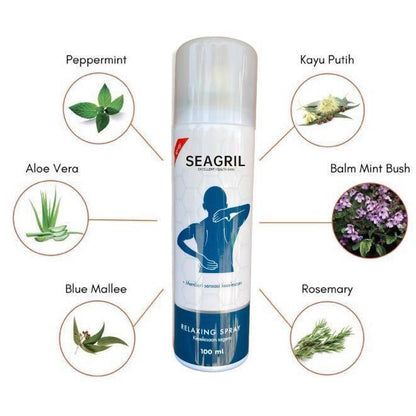 SEAGRIL Relaxing Spray, Restore Comfortable Physical State Easily