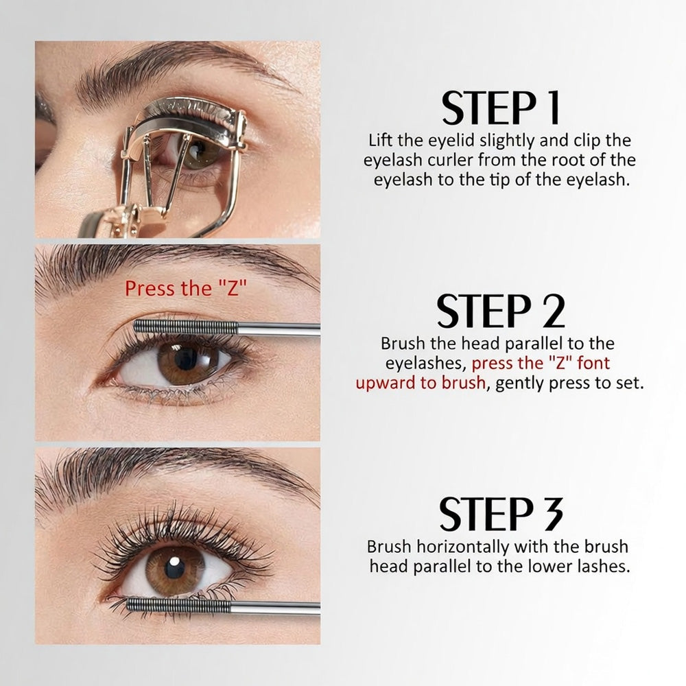 SEAGRIL®Waterproof Fibre Mascara  – Volume & Length without Clumping for Dramatic Moments
