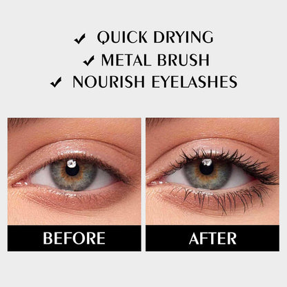 SEAGRIL®Waterproof Fibre Mascara  – Volume & Length without Clumping for Dramatic Moments