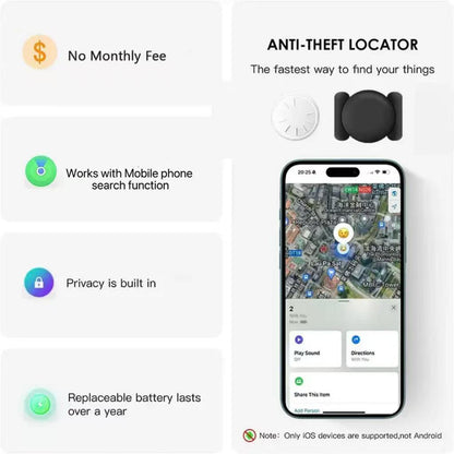 Ultra-Slim Magnetic GPS Tracker: Real-Time Global Tracking with Zero Monthly Fees