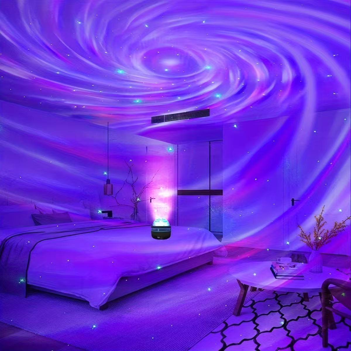 🎁360° Smart Holographic Starry Sky Projector (HD Smart Dynamic 5D)