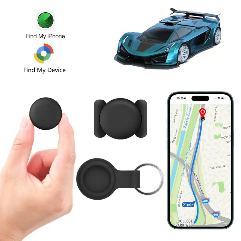 Ultra-Slim Magnetic GPS Tracker: Real-Time Global Tracking with Zero Monthly Fees