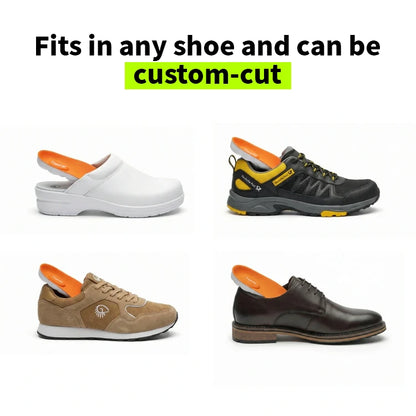 Relief insoles for heel pain & plantar fasciitis