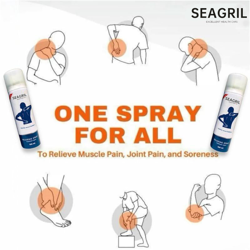 SEAGRIL Relaxing Spray, Restore Comfortable Physical State Easily