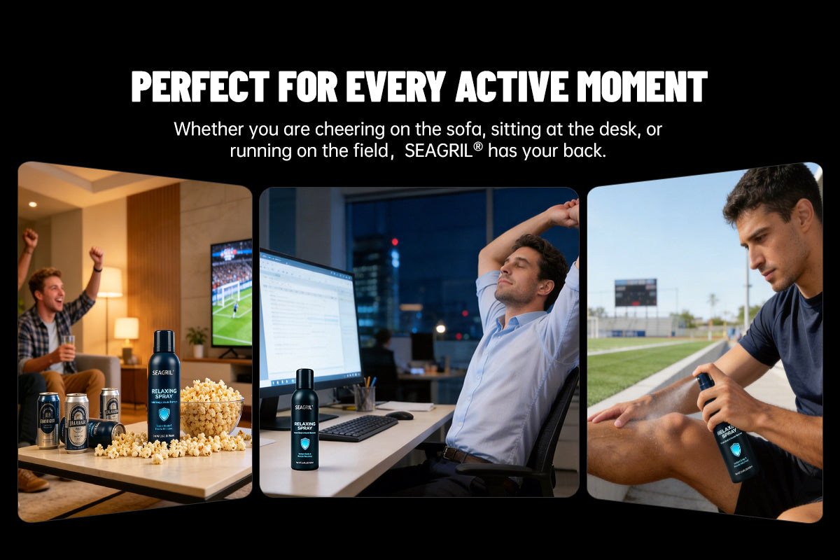 SEAGRIL Instant Relaxing Spray for every active moment