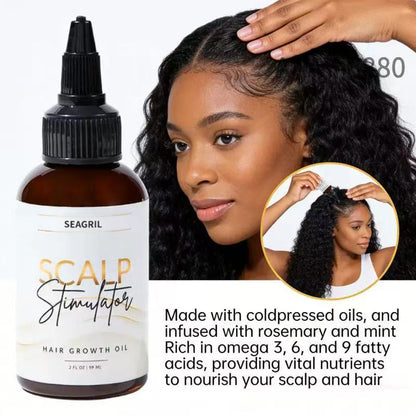 SEAGRIL Scalp Stimulator | Hair Growth Oil