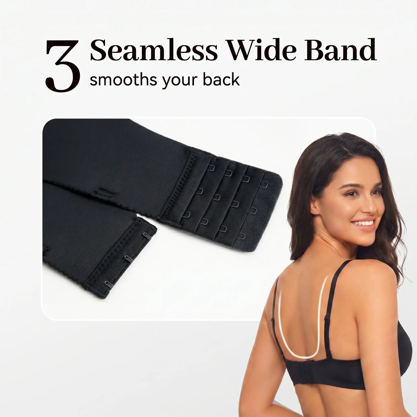 TIWORLD Drawstring Push Up Bra | Instant Cleavage & Anti-Sagging | Add 2 Cups Padded Wireless Strapless Bras Comfort Bra for A B C Cups Womenswear Minimalist Pink