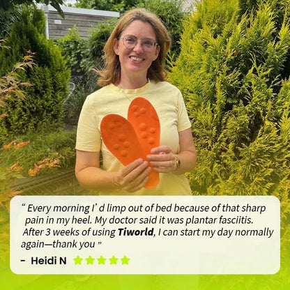 Relief insoles for heel pain & plantar fasciitis