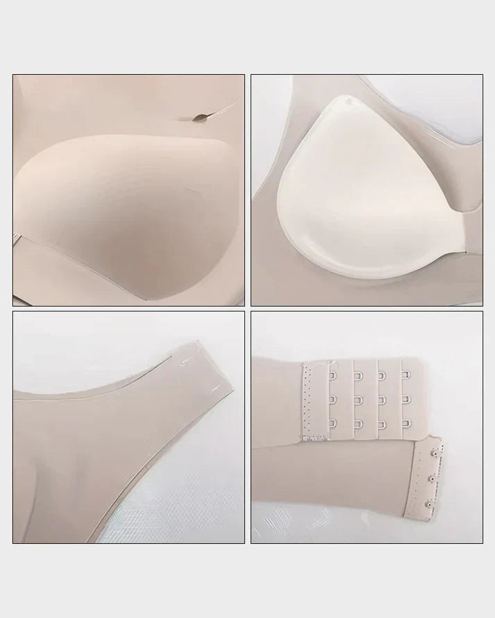 ✨Last Day: 50% Off Tiworld™ Front Closure Cross-Back Wireless Bra for Comfort & Support