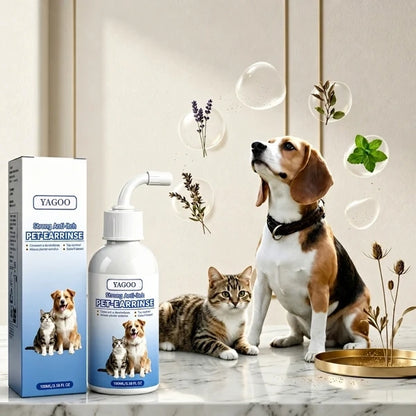 Gentle Pet Ear Wash | Odor-Free Cleaning for Dogs & Cats