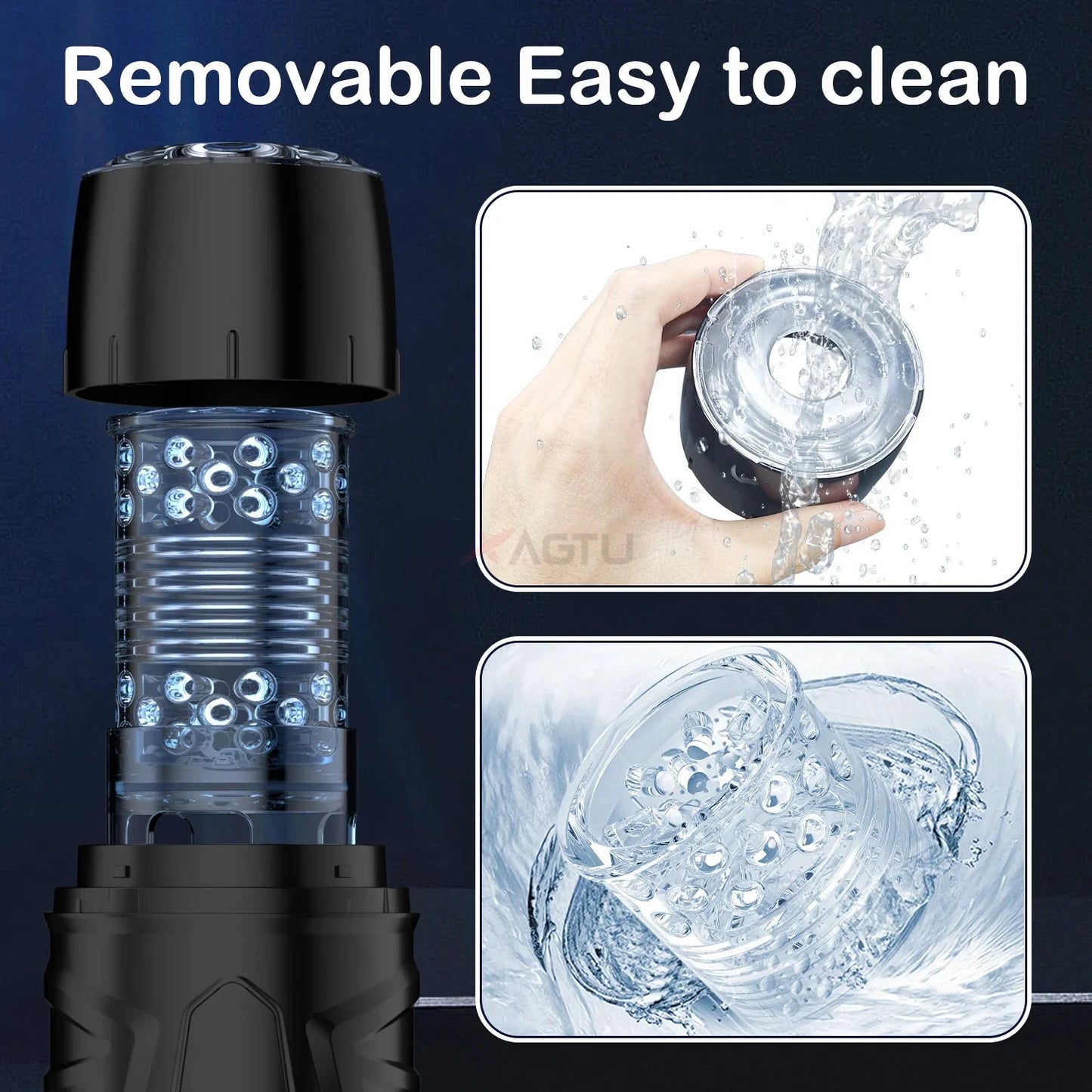 Automatic Male Masturbator 7 Thrusting Rotating Modes Mastubator Cup Electric Telescopic Sex Toy Pocket Pussy For Men Adult Toys