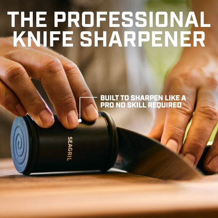 SEAGRIL Pro Bundle Diamond Rolling Knife Sharpener Set
