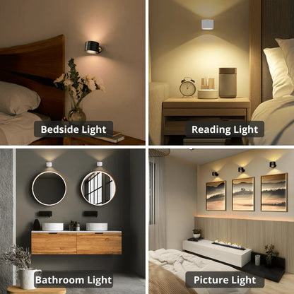 Yagoo|LED Rechargeable Wall Light/Sconce