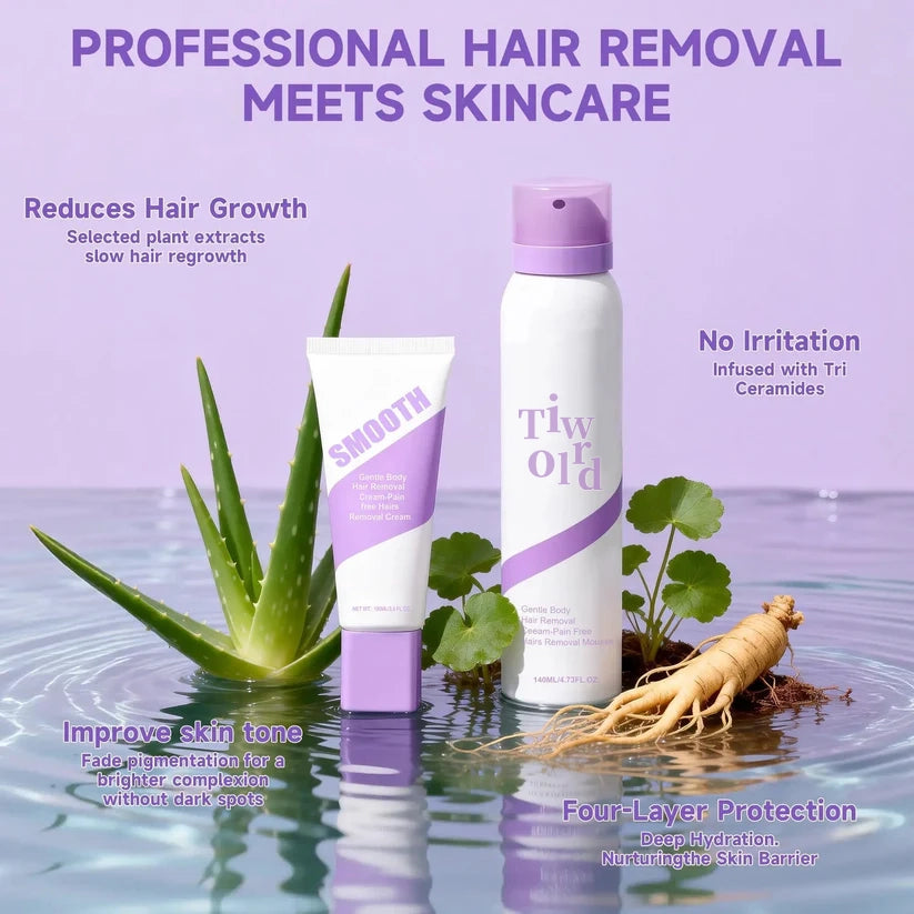 Pain-Free Bikini Depilatory Cream | Hypoallergenic