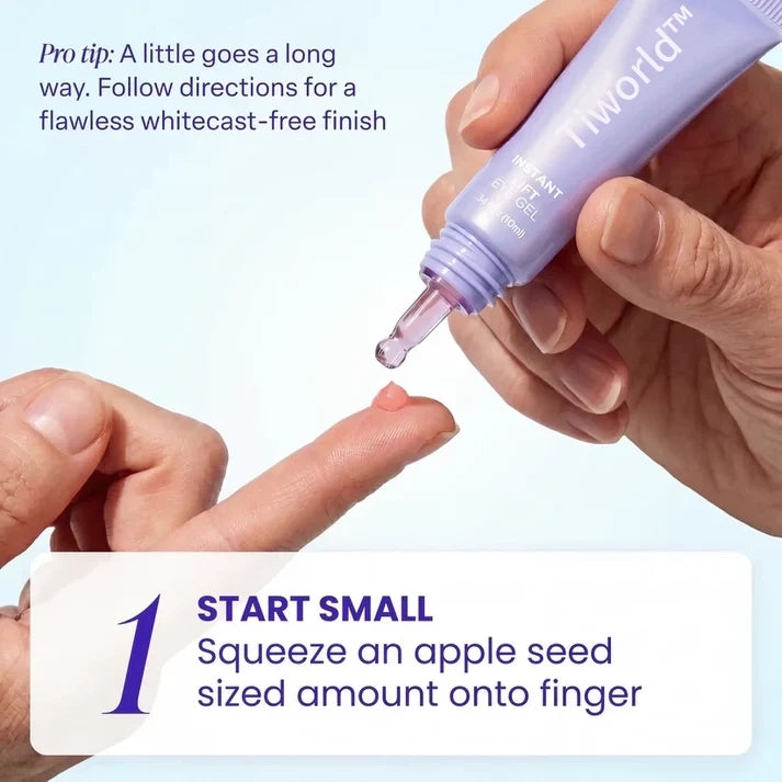 💜Instant Lift Eye Gel - For Puffiness & Bags, Wrinkles, Fine Lines and Dark Circles, Anti Aging Skin Care for Men & Women.
