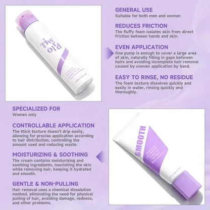 Pain-Free Bikini Depilatory Cream | Hypoallergenic