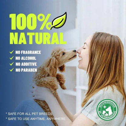 Gentle Pet Ear Wash | Odor-Free Cleaning for Dogs & Cats