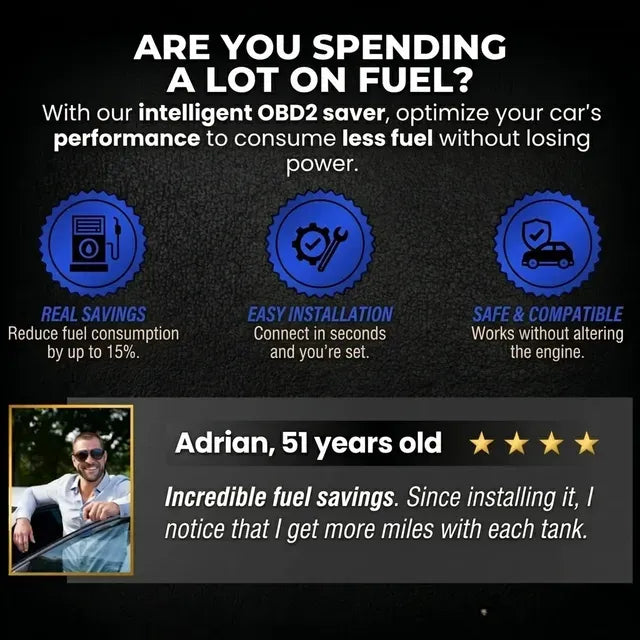 2026 Plug-and-Play Fuel Saver: Drive Further, Improve Fuel Efficiency