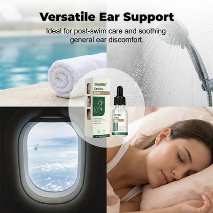 SEAGRIL™ Ear Care Drops- Tinnitus Relief – Gentle Cleansing & Soothing Relief for Healthy Ears -Plant-Based Formula|FDA-Registered(🌎free worldwide shipping)