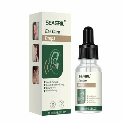 SEAGRIL™ Ear Care Drops- Tinnitus Relief – Gentle Cleansing & Soothing Relief for Healthy Ears -Plant-Based Formula|FDA-Registered(🌎free worldwide shipping)