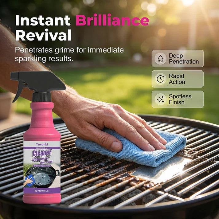 🔥TIWORLD®Fast-Acting Heavy-Duty Grill Degreaser Spray🍢💦