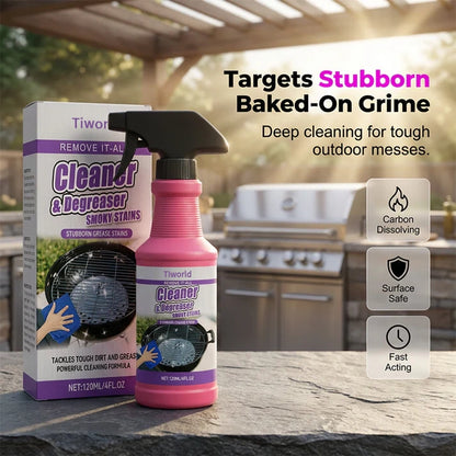 🔥TIWORLD®Fast-Acting Heavy-Duty Grill Degreaser Spray🍢💦