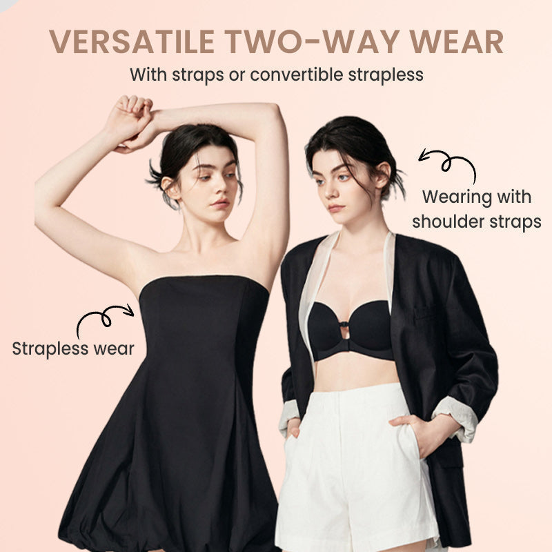 💜Tiworld™ Seamless Front Closure Bra With Adjustable Straps